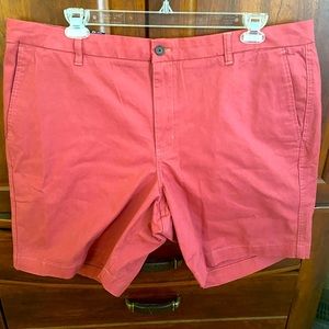 Chaps Flat Front Stretch Cotton Shorts Size 42